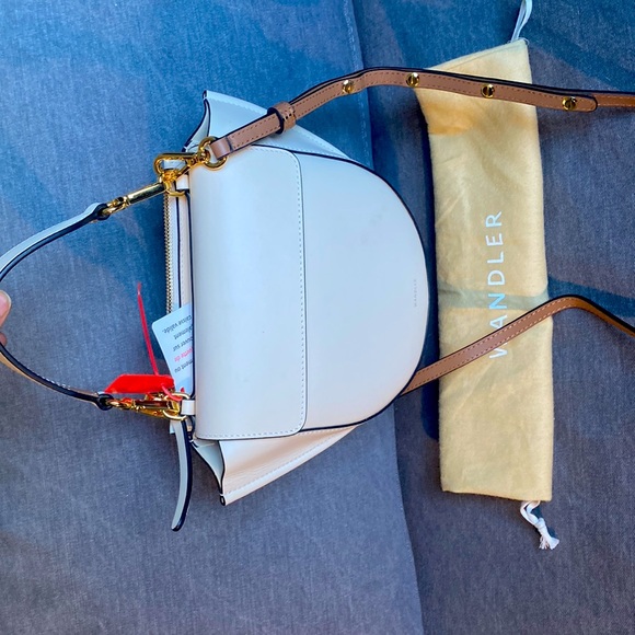 Wandler Hortensia Mini leather bag “cream timbre”NWT & Dust Bag - Picture 2 of 7